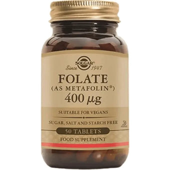 compare product Solgar Фолат Метафолин 400 mcg 50 таблетки