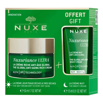 compare product Nuxe Nuxuriance Ultra Oбогатен крем за суха кожа 50мл + Противостареещ нощен крем 15мл