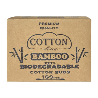 compare product КЛЕЧКИ ЗА УШИ Х100 COTTON LINE КАРТОН. КУТИЯ