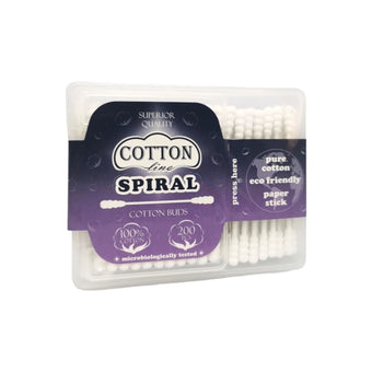 compare product Cotton line Клечки за уши спирални 200 броя