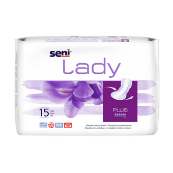 compare product Seni Lady Plus Урологични дамски подложки 15 броя