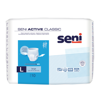 compare product Seni Active classic L Абсорбиращо бельо за еднократна употреба 10 броя