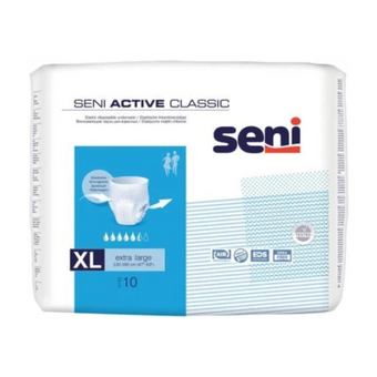 compare product Seni Active classic XL Абсорбиращо бельо за еднократна употреба 10 броя