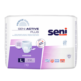compare product Seni Active plus L Абсорбиращо бельо за еднократна употреба 10 броя