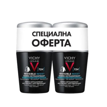 compare product Vichy Homme дезодорант рол-он против петна и раздразнения за мъже 72ч 50мл x 2 701774