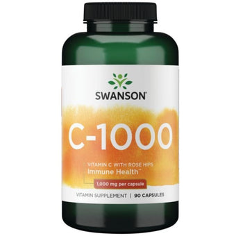 compare product Swanson Витамин C с шипка 1000мг 90 капсули