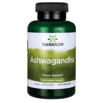 compare product Swanson Ашваганда при стрес и тревожност 100 капсули
