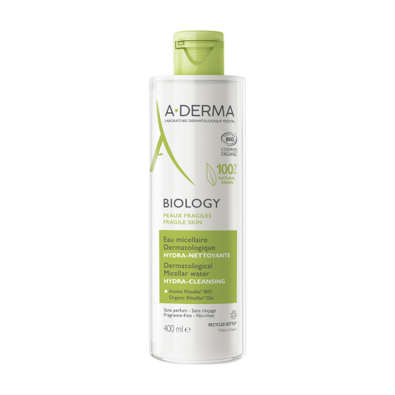 A-Derma Biology Дерматологична мицеларна вода 400мл