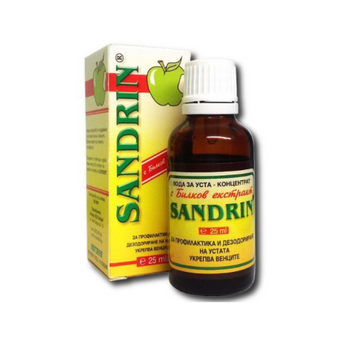 compare product Сандрин с Билков екстракт Вода за уста концентрат 25мл