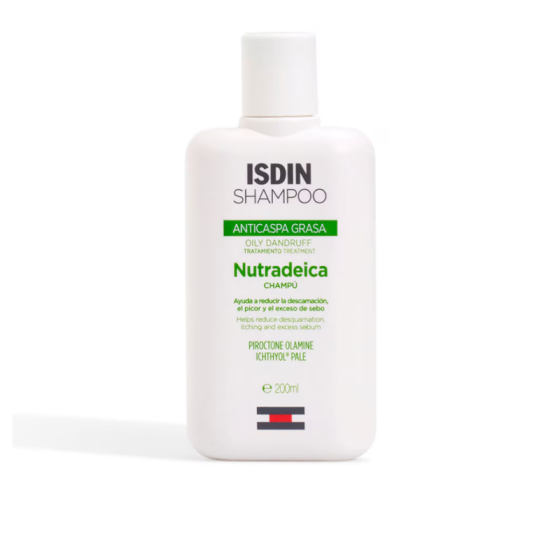 Isdin Nutradeica Шампоан за мазен пърхот 200мл - Снимка 1 от 2
