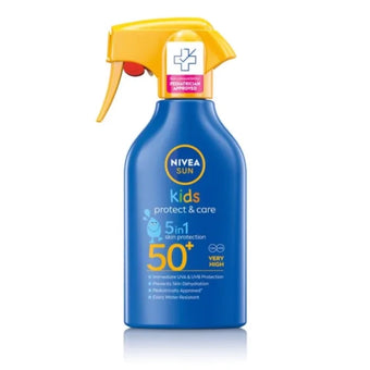 compare product Nivea Sun Kids Protect&Care Детски слънцезащитен спрей с помпа SPF50+ 270мл