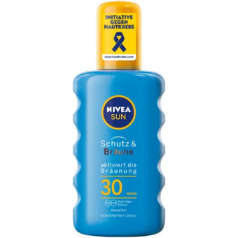 compare product Nivea sun protect&bronze спрей spf30 200мл/85445