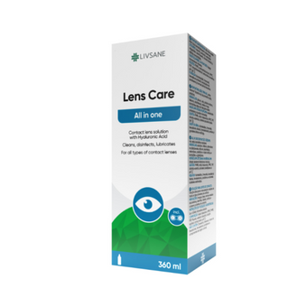 compare product LIVSANE Разтвор и контейнер за контактни лещи 360мл