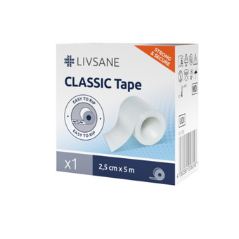 compare product LIVSANE Classic Прикрепваща ролка 2,5см/5м