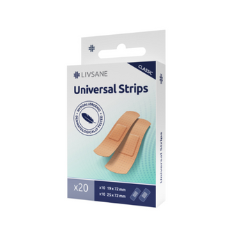 compare product LIVSANE Classic universal Пластири в два размера 20 броя
