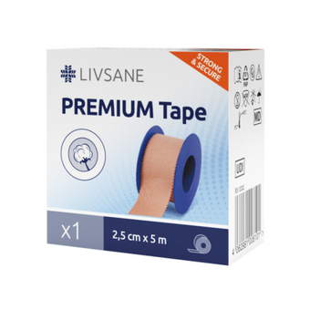 compare product LIVSANE Premium Прикрепваща ролка 2,5см/5м