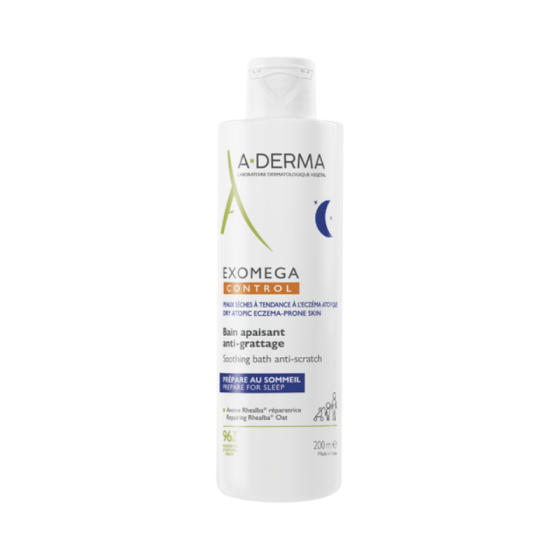 A-derma Exomega Control Успокояваща вана срещу разчесване 200мл