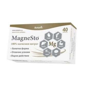 compare product MagneSto Магнезиев цитрат 40 таблетки