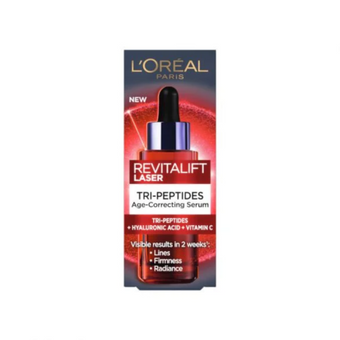 compare product Loreal Revitalift Laser Tri-Peptides Серум против стареене 30мл