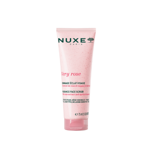 Nuxe Very rose Озаряващ ексфолиант за лице 75мл