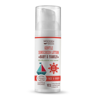 compare product Wooden spoon Baby&Family Био слънцезащитен лосион SPF50 50мл