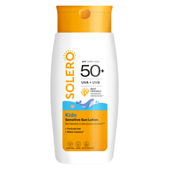SOLERO Лосион за деца за чувствителна кожа SPF50+ 200мл