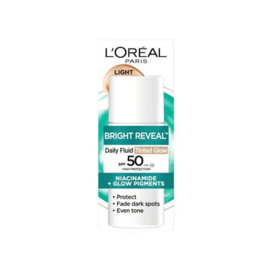 Loreal Bright Reveal UV Флуид оцветен, светъл цвят 50мл