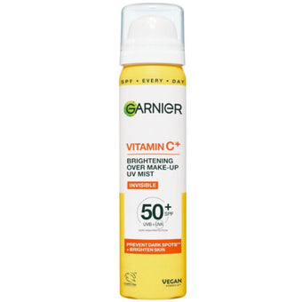 compare product Garnier UV Спрей с витамин C за сияйна кожа SPF50+ 75мл