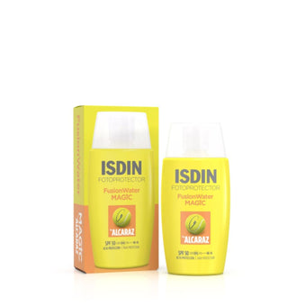 compare product Isdin Foto Fusion water by Alcaraz Слънцезащитен флуид SPF50 50мл