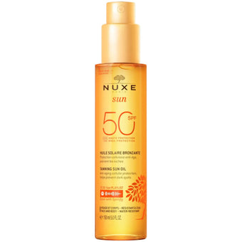 compare product Nuxe Sun Олио за тен SPF50 150мл