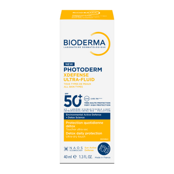 compare product Bioderma Photoderm Xdefense Ултрафлуид безцветен SPF50+ 40мл