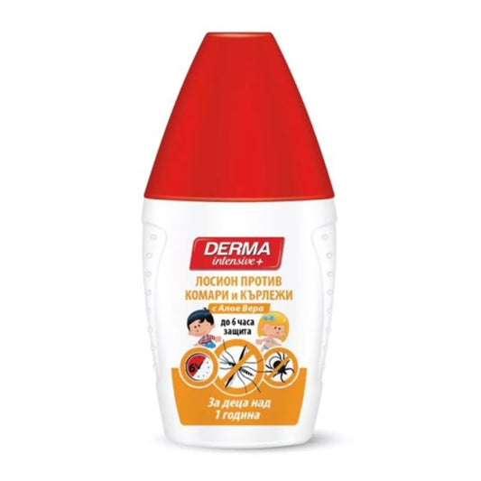 Derma Intensive+ Kids Лосион против комари и кърлежи за деца 2+ години 50мл