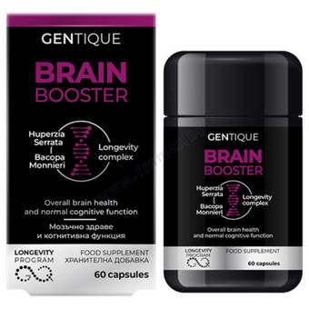 compare product Gentique Дълголетие Мозъчна дейност и когнитивна фунция 60 капсули