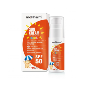 compare product InoPharm Sun Слънцезащитен крем за деца SPF50 100г