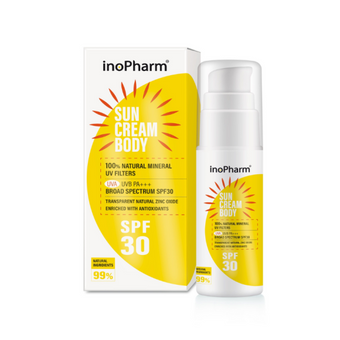 compare product InoPharm Sun Слънцезащитен крем за тяло SPF30 100г