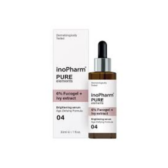 compare product InoPharm Pure elements Серум за лице с 6% Фукогел и Екстракт от бръшлян 30мл