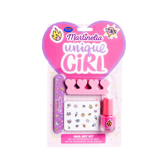 benu IDC Martinelia детски комплект за маникюр Unique Girl