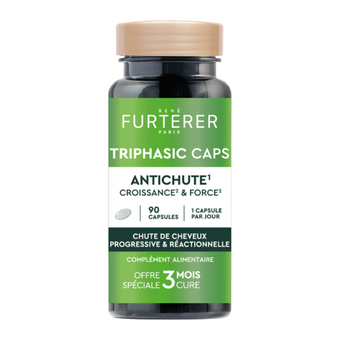 compare product Rene Furterer Triphasic Caps хранителна добавка против косопад 90 капсули