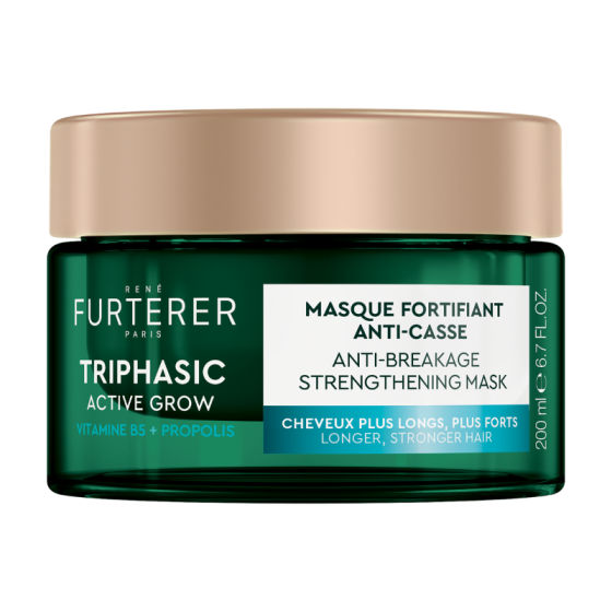 Rene Furterer Triphasic Active Grow Подсилваща маска за коса против накъсване 200мл