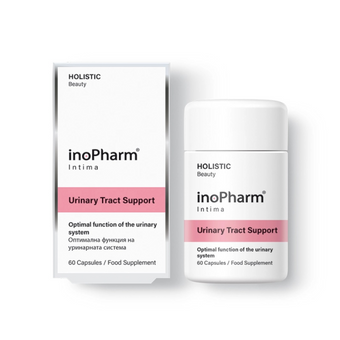 compare product InoPharm Holistic Beauty Intima Грижа за здрави пикочни пътища 60 капсули