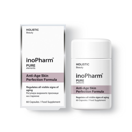 InoPharm Holistic Beauty Pure elements Грижа срещу преждевременно стареене 60 капсули