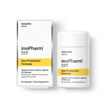 compare product InoPharm Holistic Beauty Sun pollution Грижа срещу UV лъчите 60 капсули