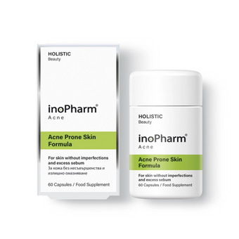 compare product InoPharm Holistic Beauty Acne Акне 60 капсули