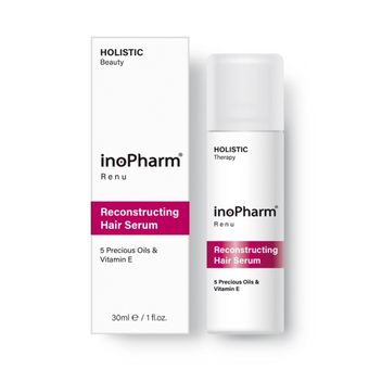 compare product InoPharm Renu Възстрановяващ и термозащитен серум за коса 30мл