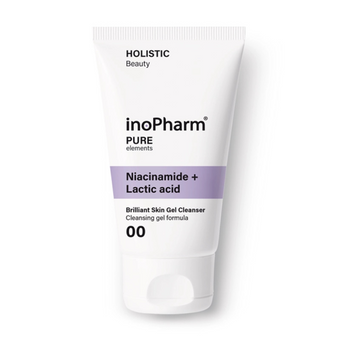 compare product InoPharm Brilliant Измивен гел за лице с ниацинамид и млечна киселина 150мл