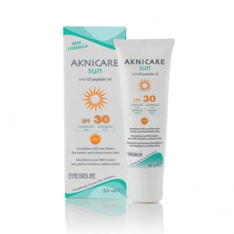compare product Synchroline aknicare sun spf30 50мл