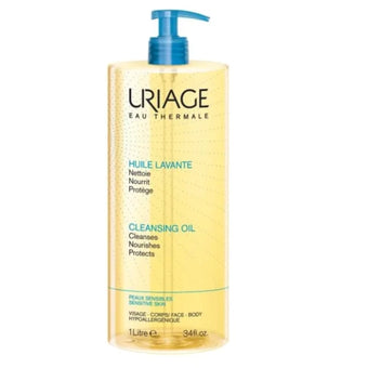 compare product Uriage huile nettoyante уханно измиващо гел-олио 1000мл