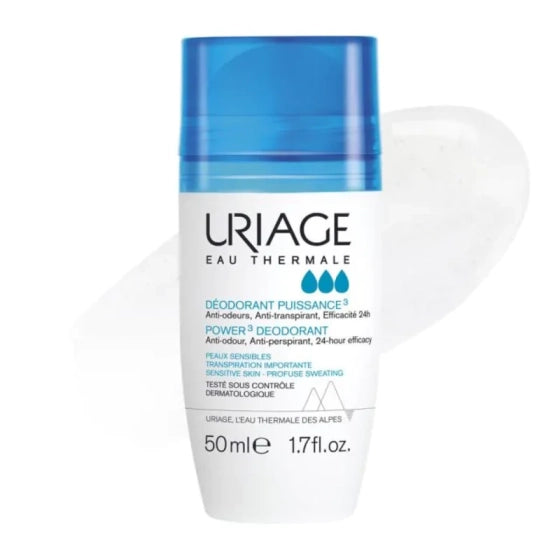 Uriage deo power 3 дезодорант рол-он 50мл - Снимка 1 от 2