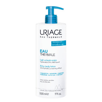 compare product Uriage eau thermale копринен хидратиращ лосион за тяло 500мл