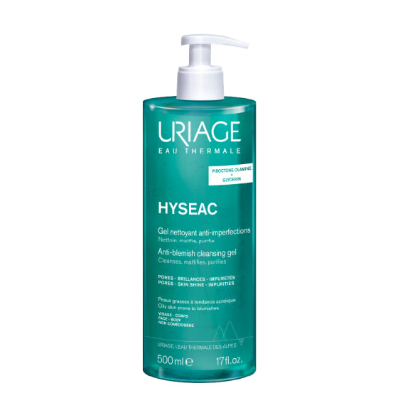Uriage hyseac nettoyant измиващ гел 500мл - Снимка 2 от 2